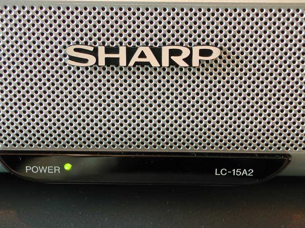 Sharp LC-15A2 LCD TV Close Shot