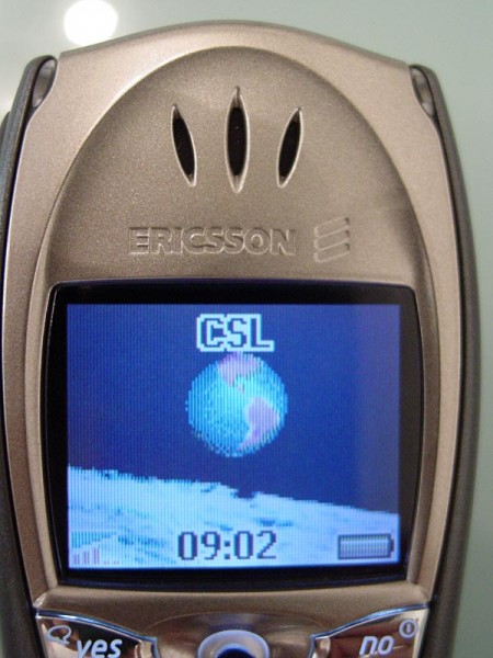 Ericsson T68 Mobile Phone screen