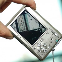 Sony T1 Digital Camera handheld