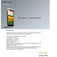 HTC One X Premium Set